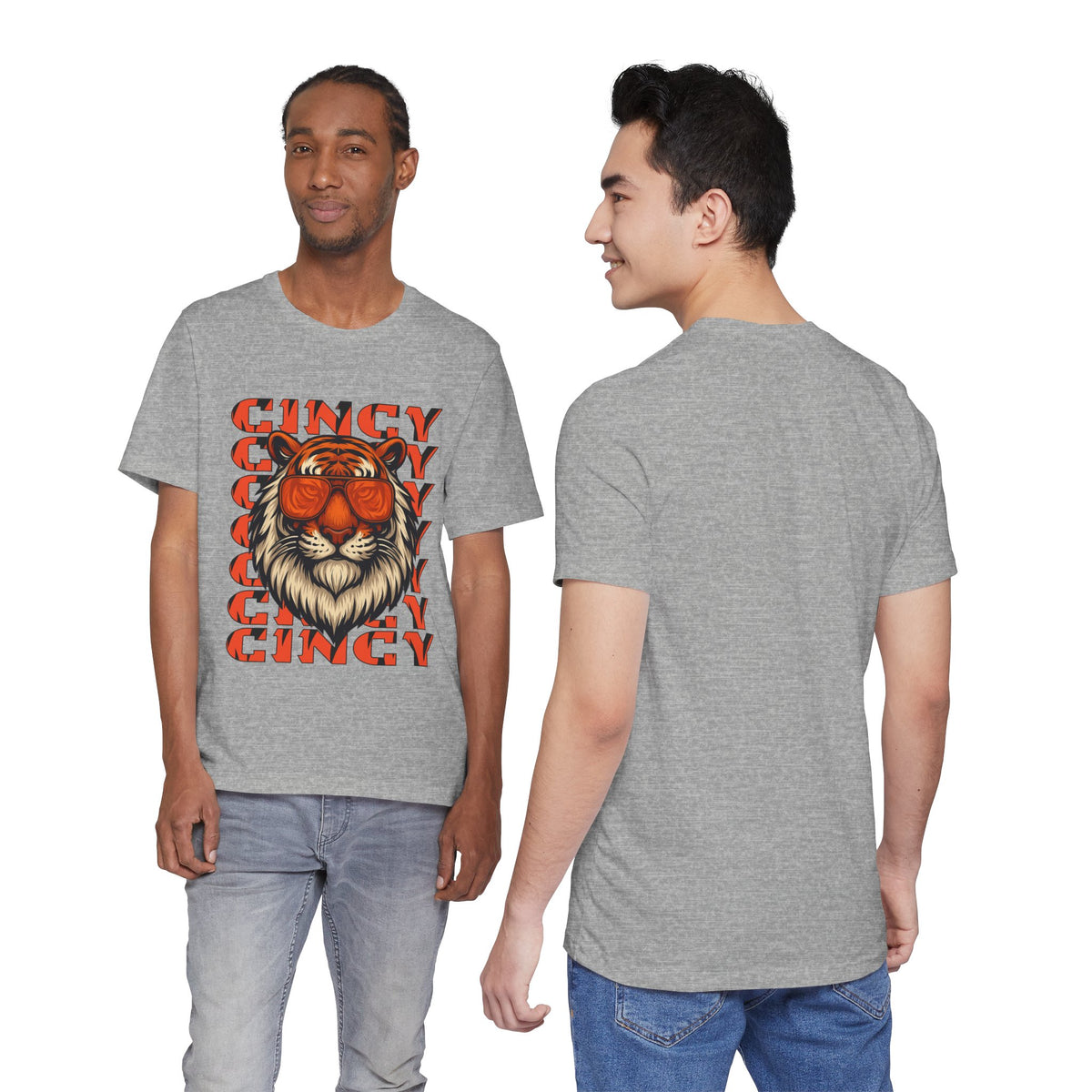 Cincy Tiger Unisex Jersey Short Sleeve Tee