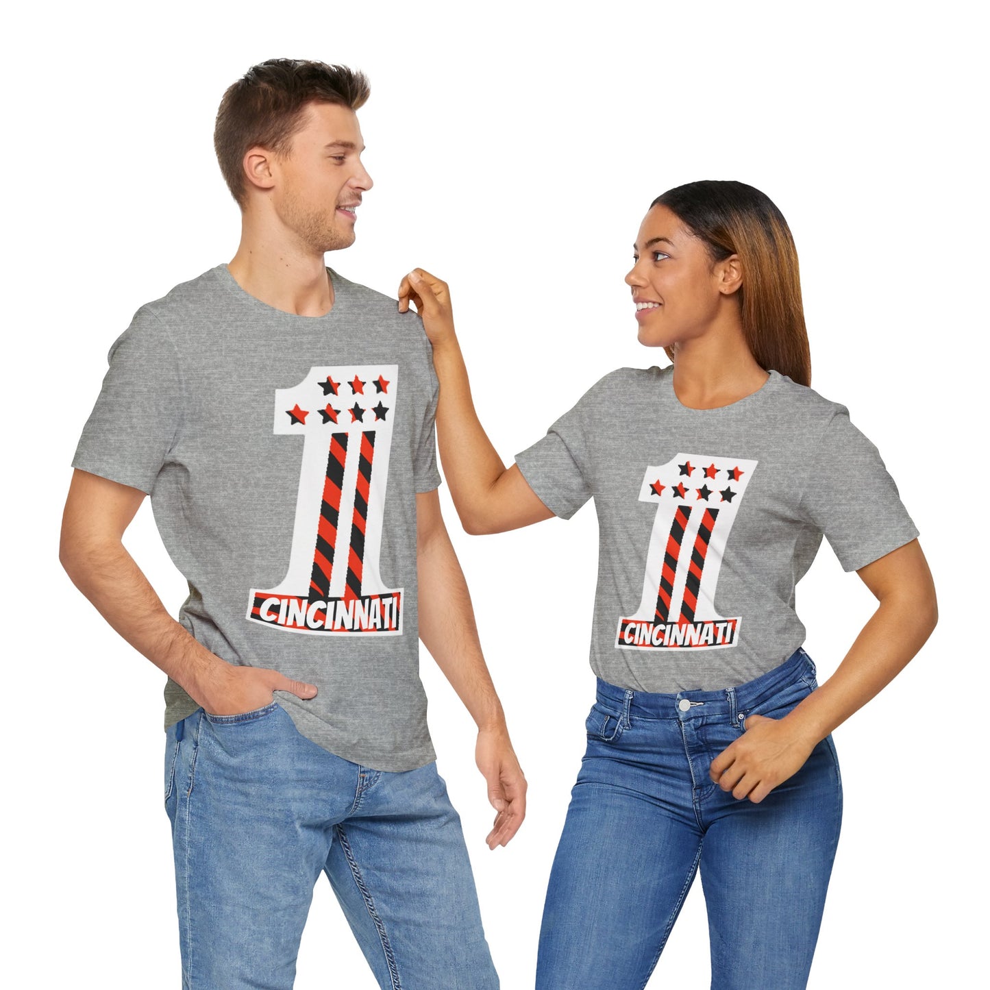 Cincinnati #1 Unisex Jersey Short Sleeve Tee