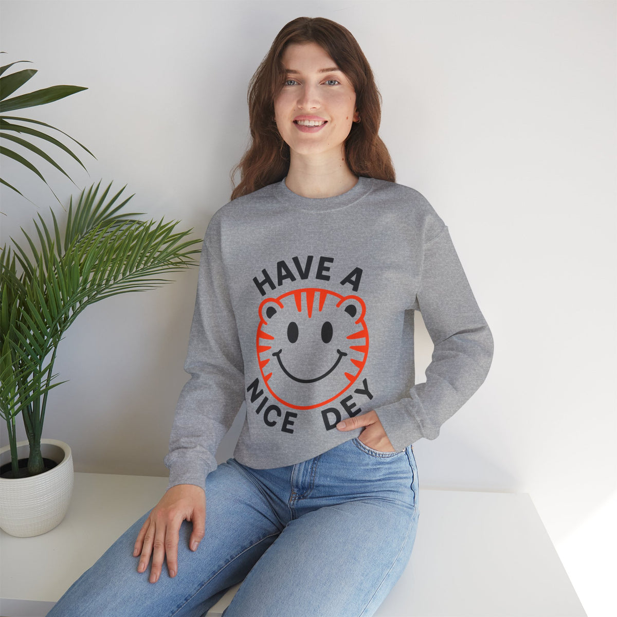 Have a Nice Dey Sweatshirt - Cincinnati Bengals Fan Gear for Summer