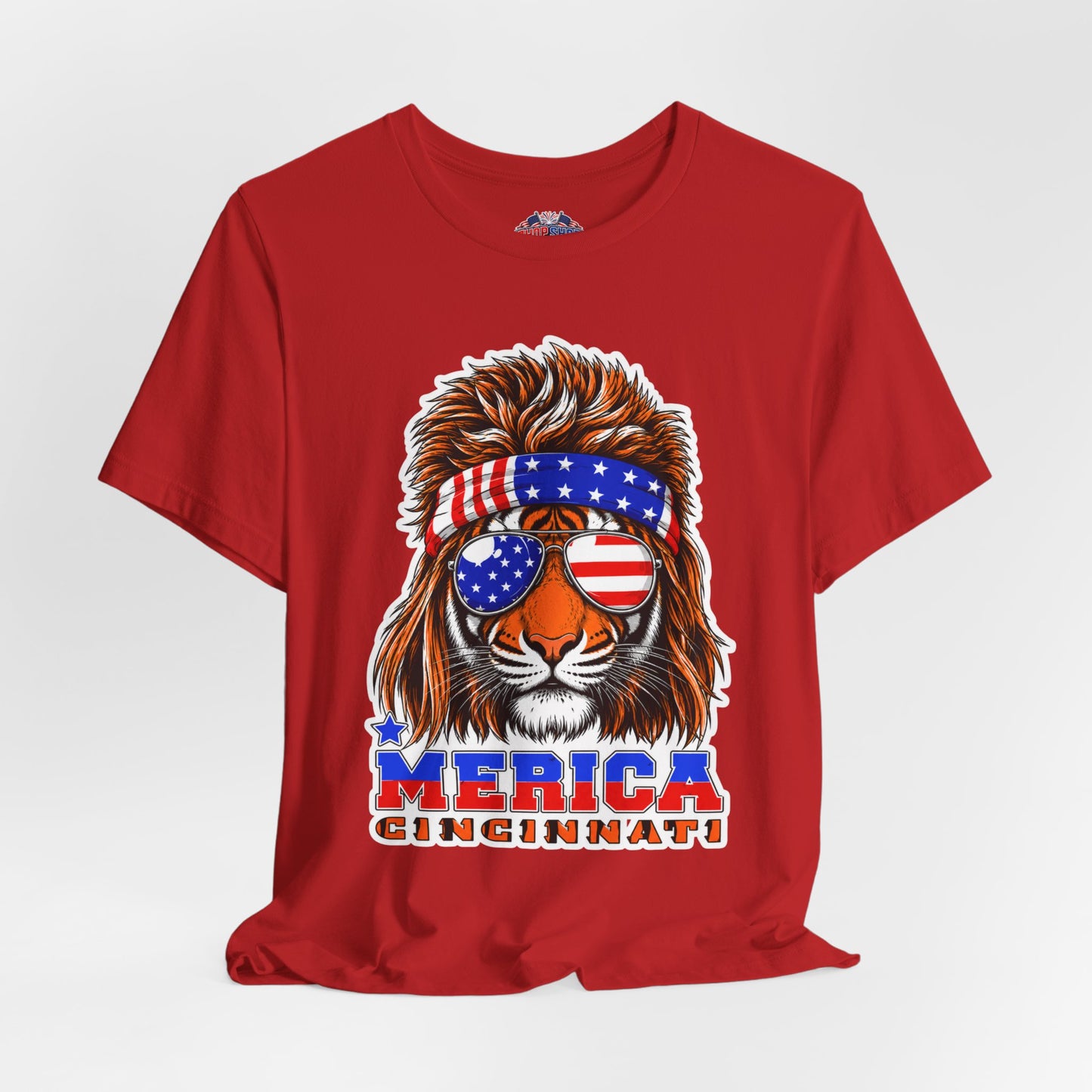 Freedom Mullet Tiger T-Shirt
