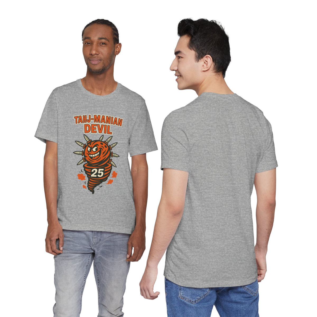Tahj-Manian Devil Graphic Tee | Unisex Short Sleeve T-Shirt