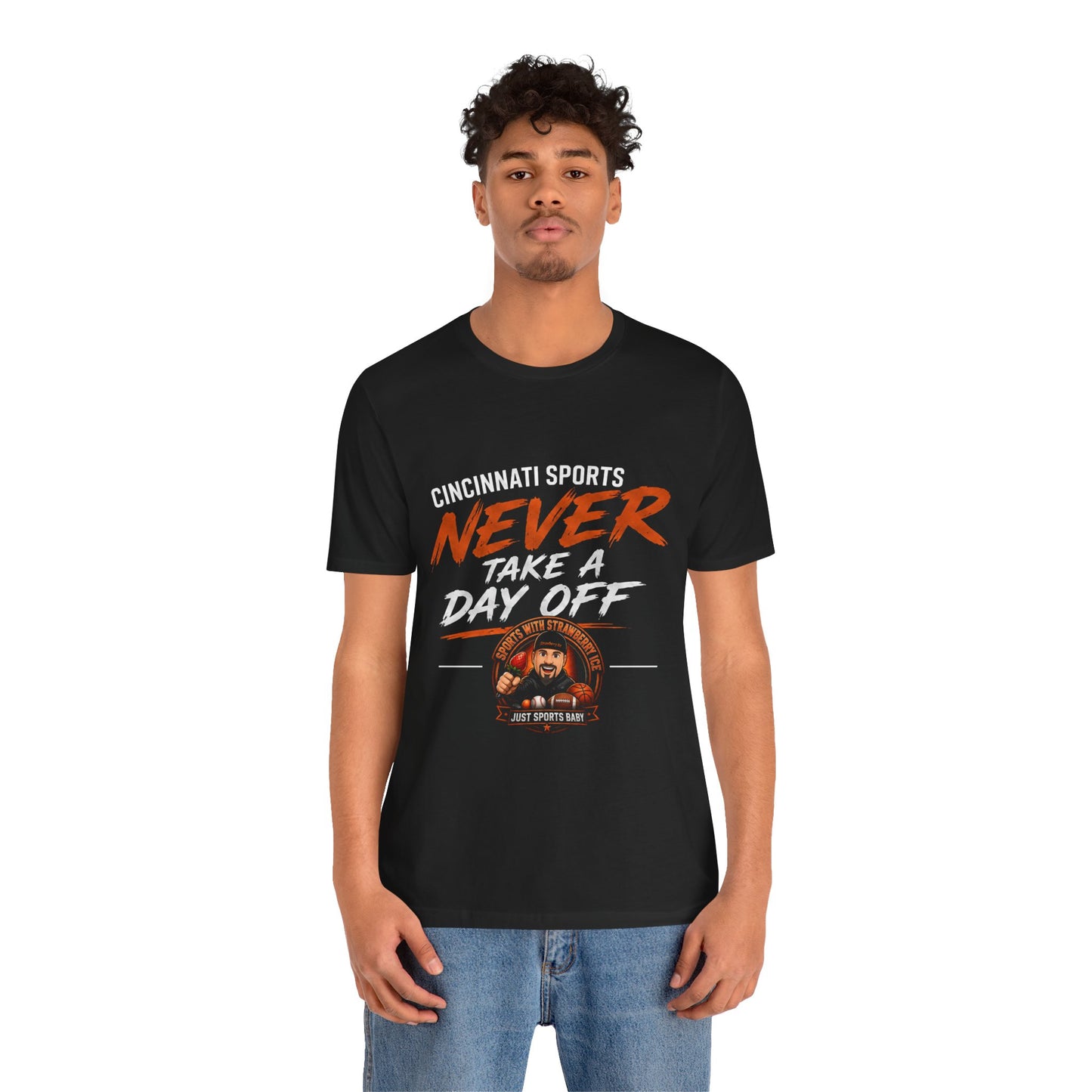 Never Take a Day Off | Official Sports with Strawberry Ice Tee