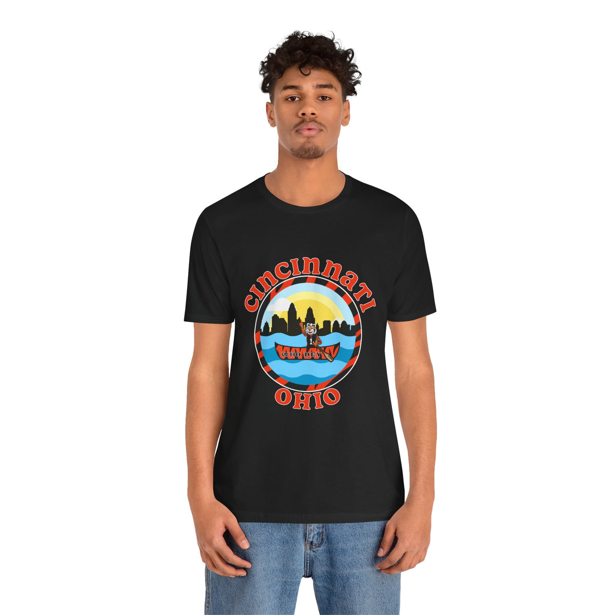 Welcome to Cincinnati Unisex Jersey Short Sleeve Tee
