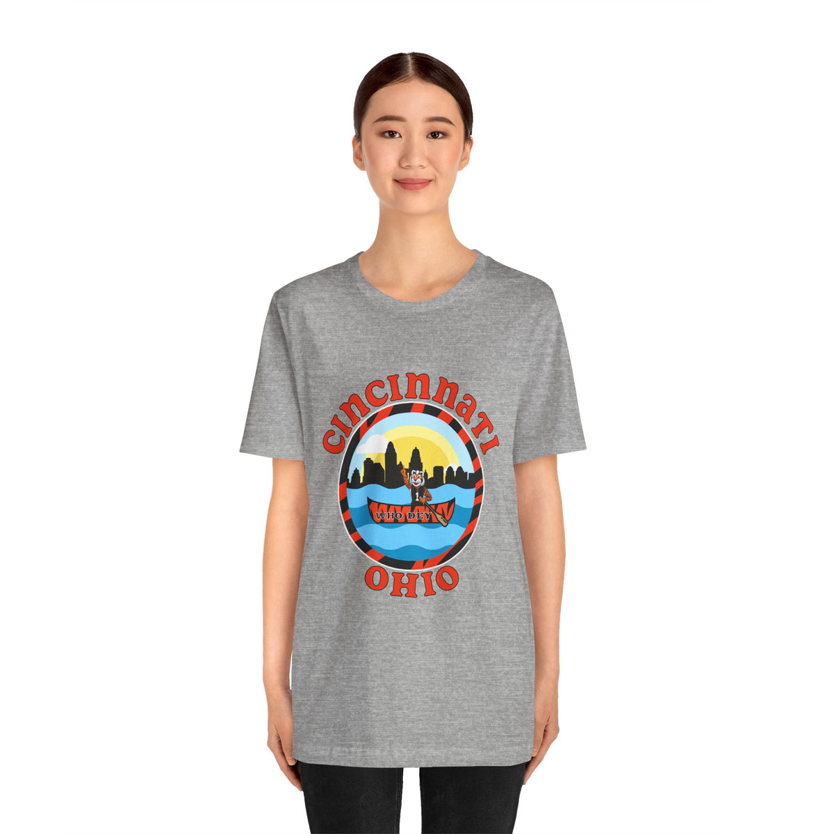 Welcome to Cincinnati Unisex Jersey Short Sleeve Tee