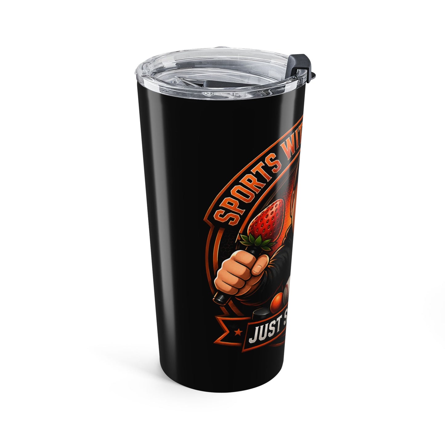 Sports with Strawberry Ice 20oz Sports Fan Tumbler