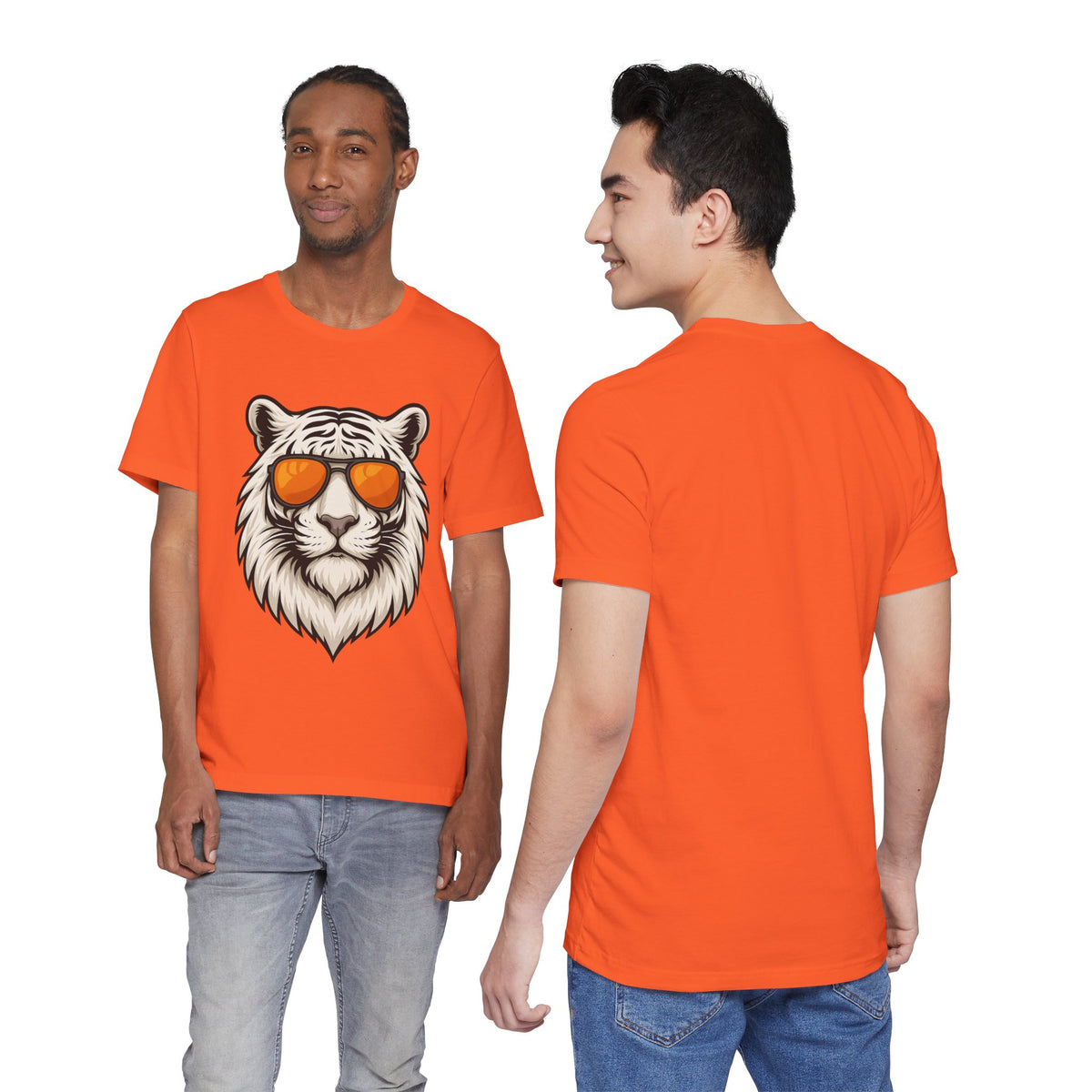 Cool Tiger Orange Sunglasses Tee