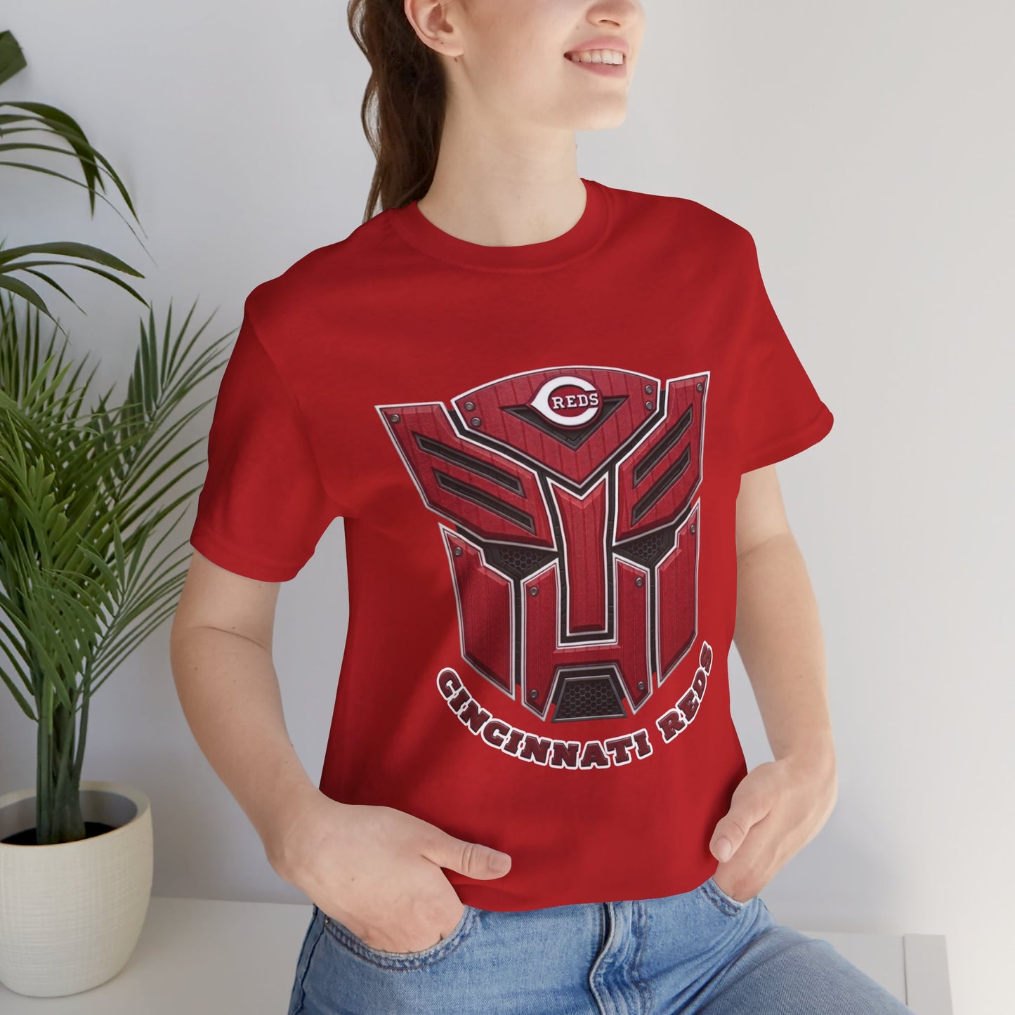 Cincinnati Reds Transformer Emblem T-Shirt