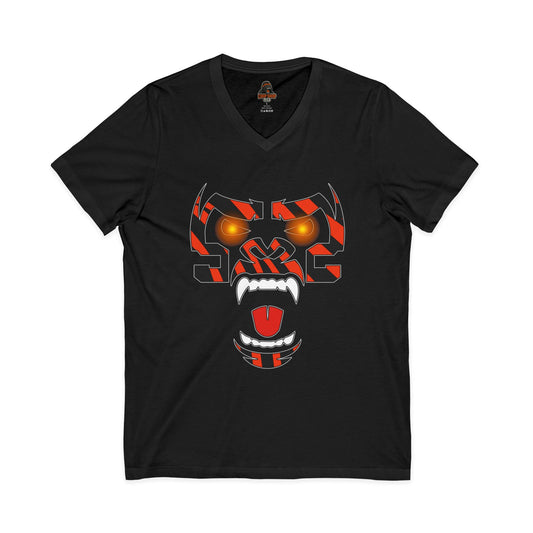 Women's Fierce Gorilla Graphic V-Neck Tee