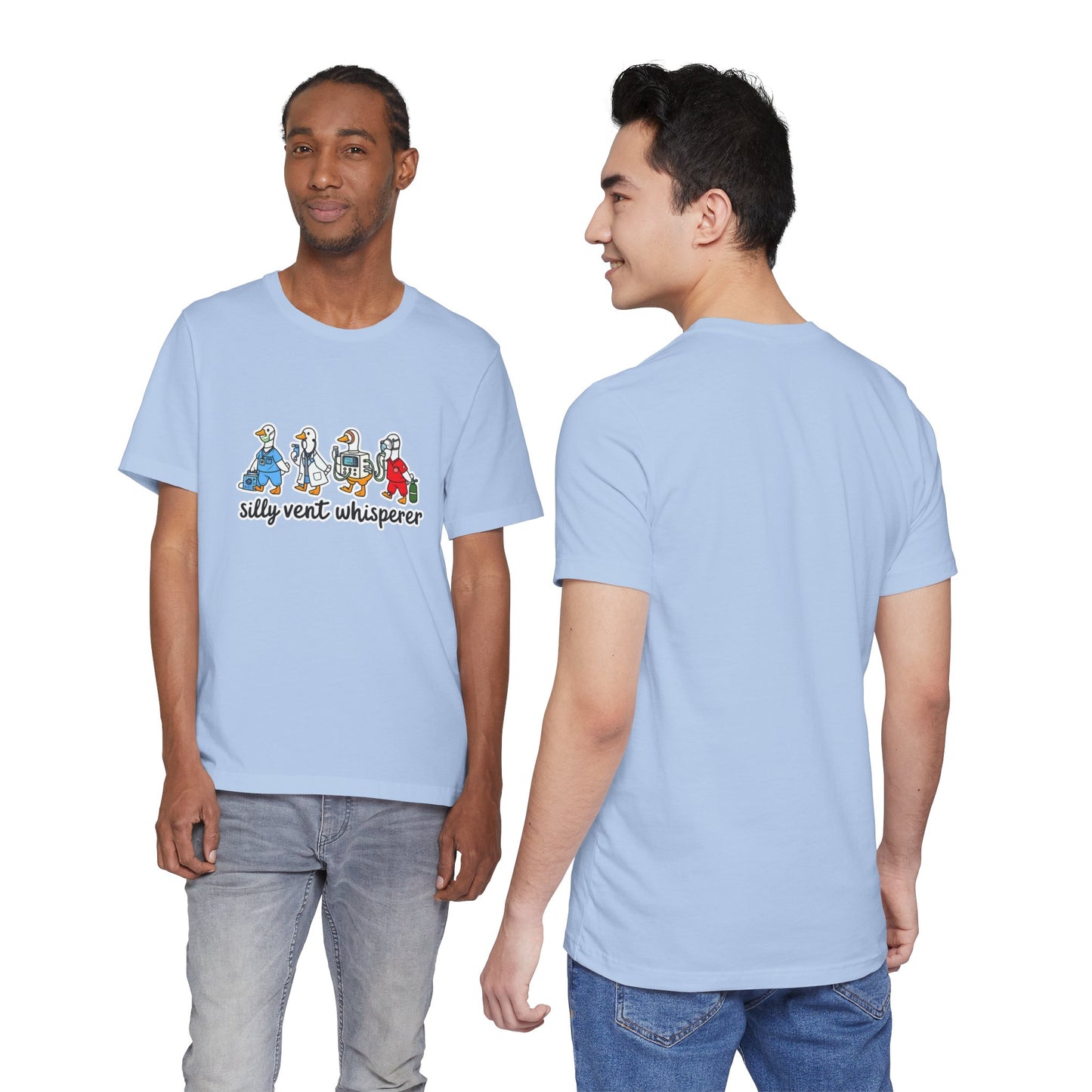 Silly Vent Whisperer Tee — Funny Crew respiratory care club