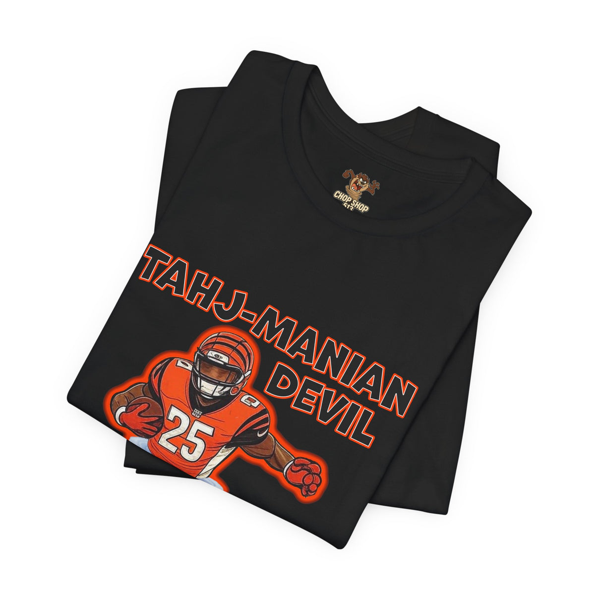 Tahj-Manian Devil Graphic Unisex Jersey Tee