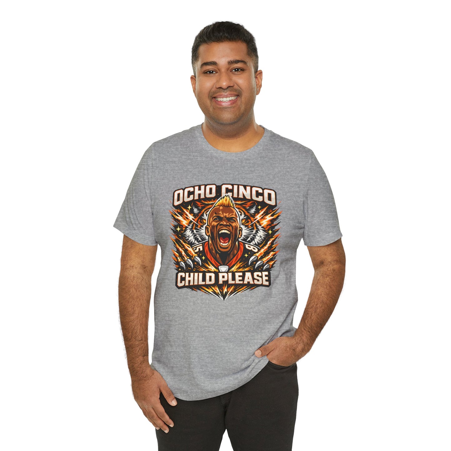 Ocho Cinco Child Please T-Shirt — Funny Cinco de Mayo Party Tee