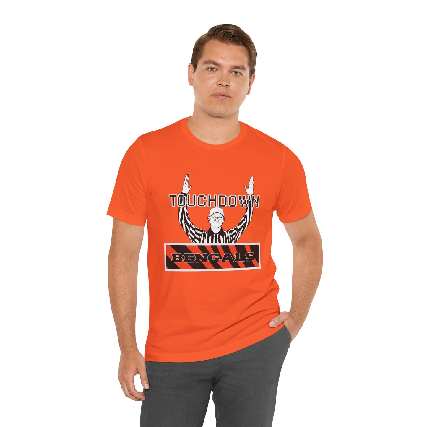 TouchDown Bengals Unisex Jersey Short Sleeve Tee