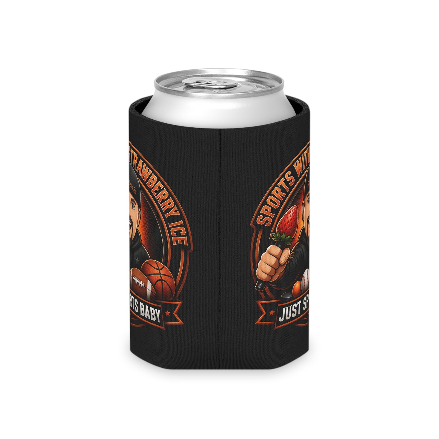Sports with Strawberry Ice Can Cooler