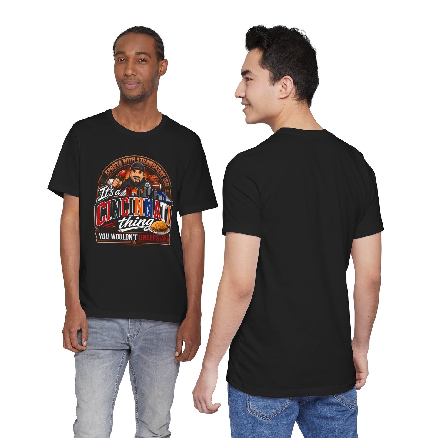 Sports with Strawberry Ice - Cincinnati Thing T‑Shirt — Cincinnati Pride Tee