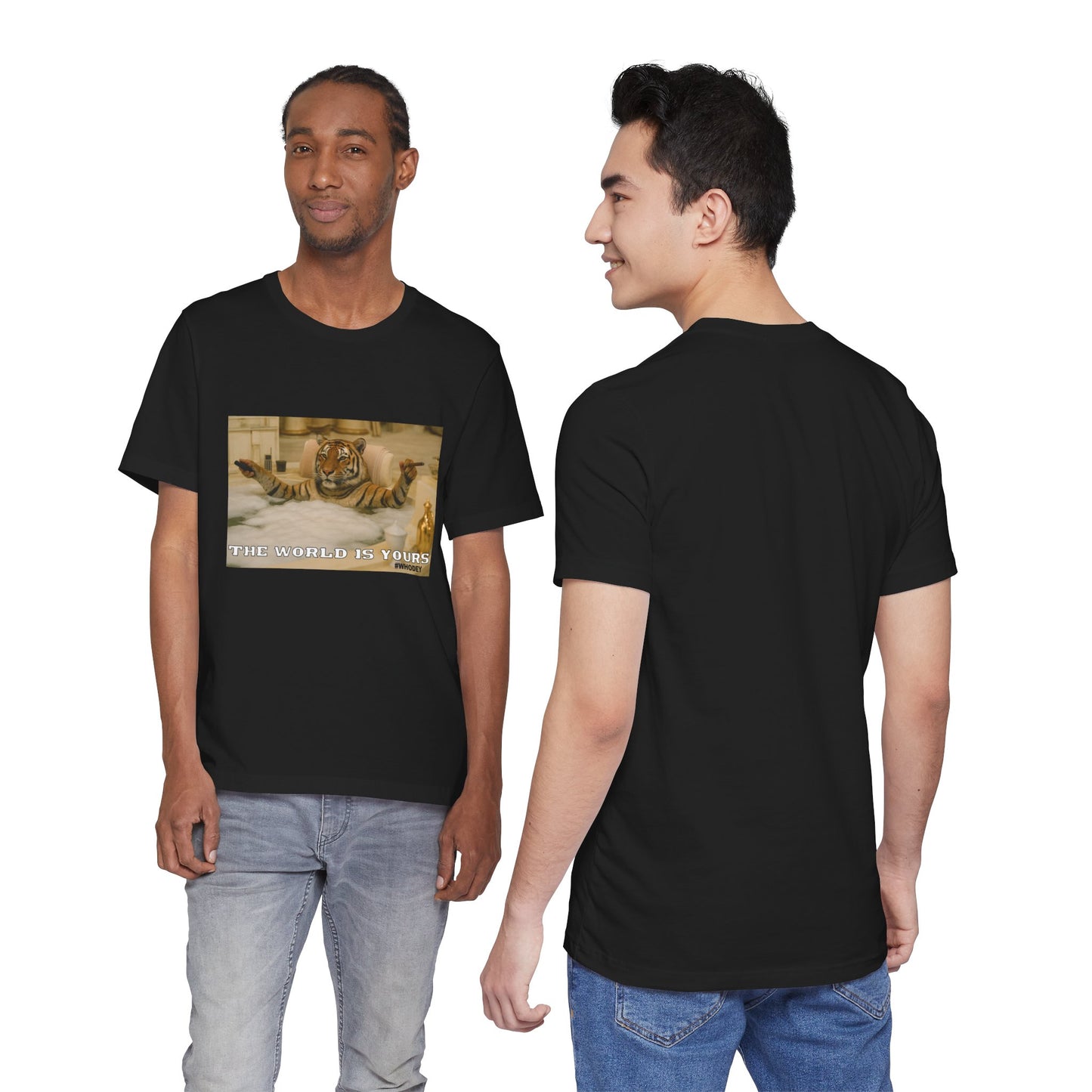 🐅 The World Is Yours – Luxury Tiger Graphic Tee