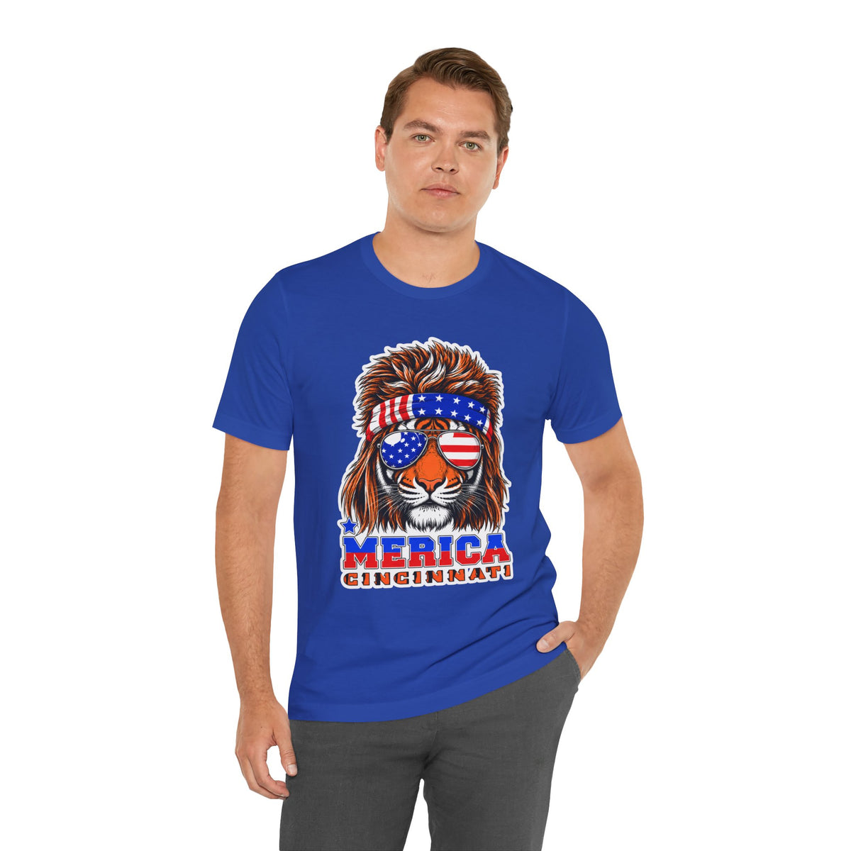 Freedom Mullet Tiger T-Shirt