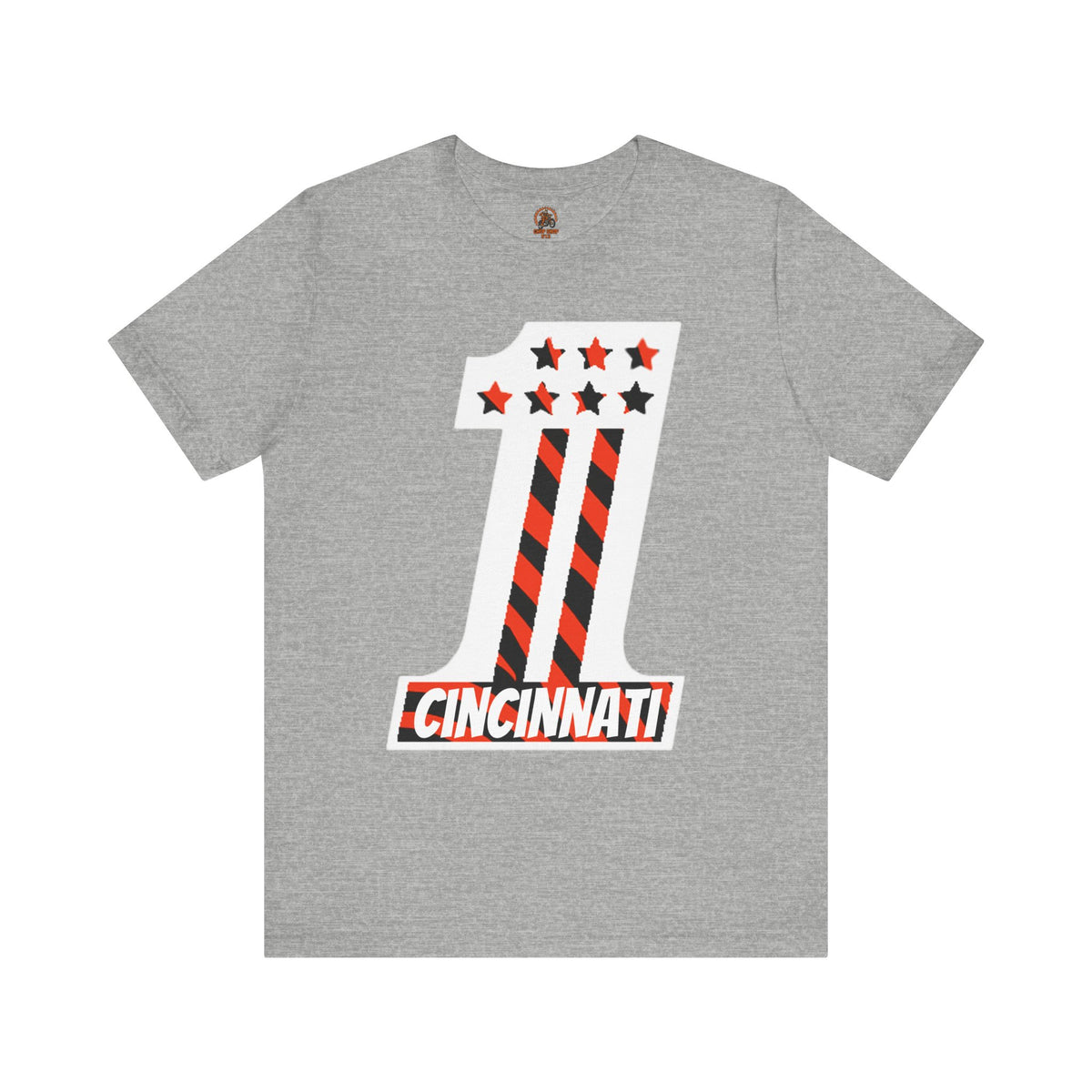 Cincinnati #1 Unisex Jersey Short Sleeve Tee