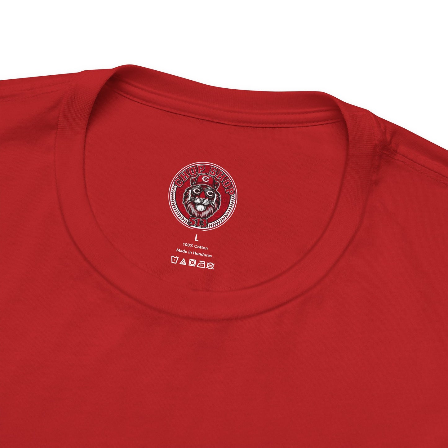 Cincinnati Reds Vintage Train "GET OFF THE TRACKS" Tee — Baseball Fan Shirt
