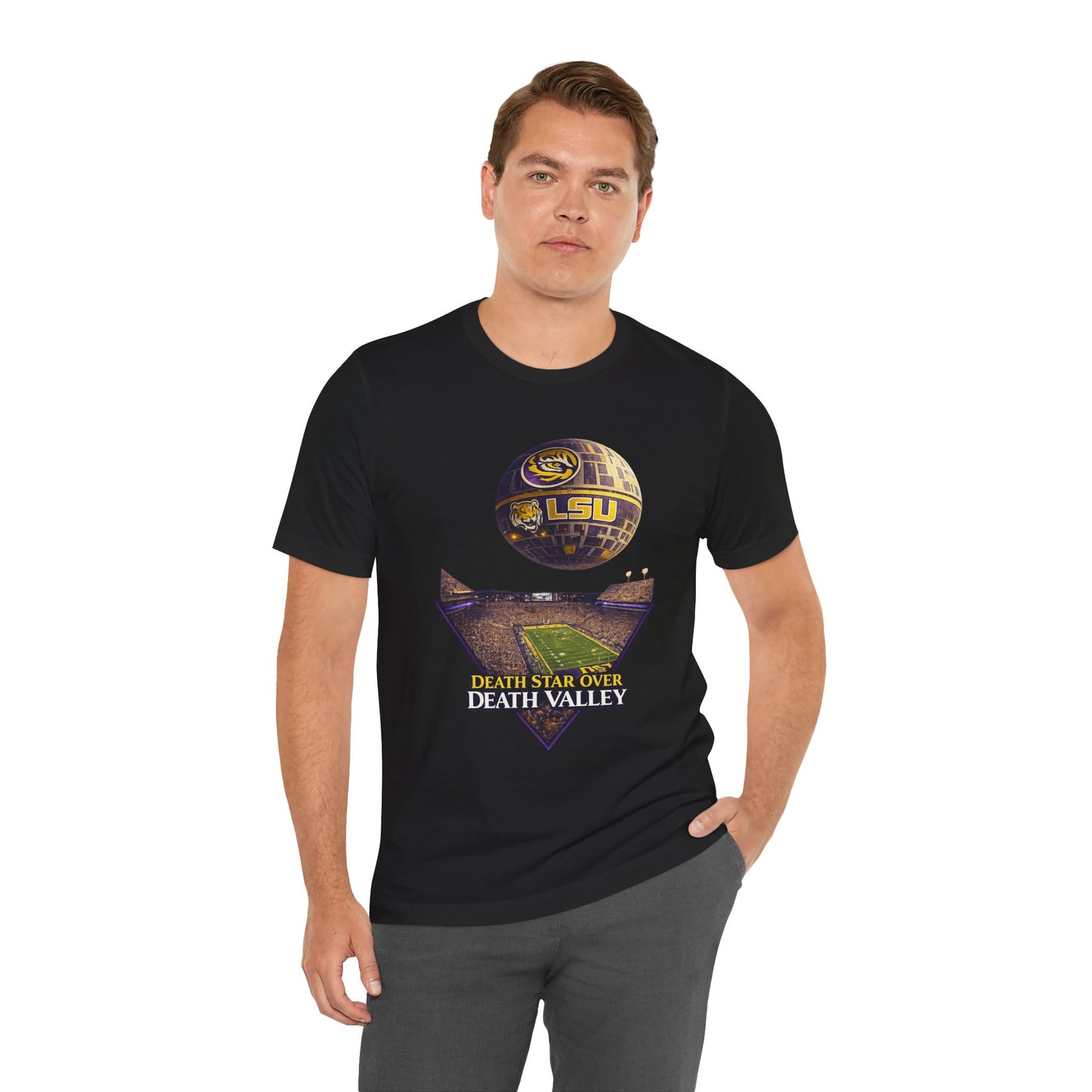 LSU Death Star Over Death Valley T-Shirt