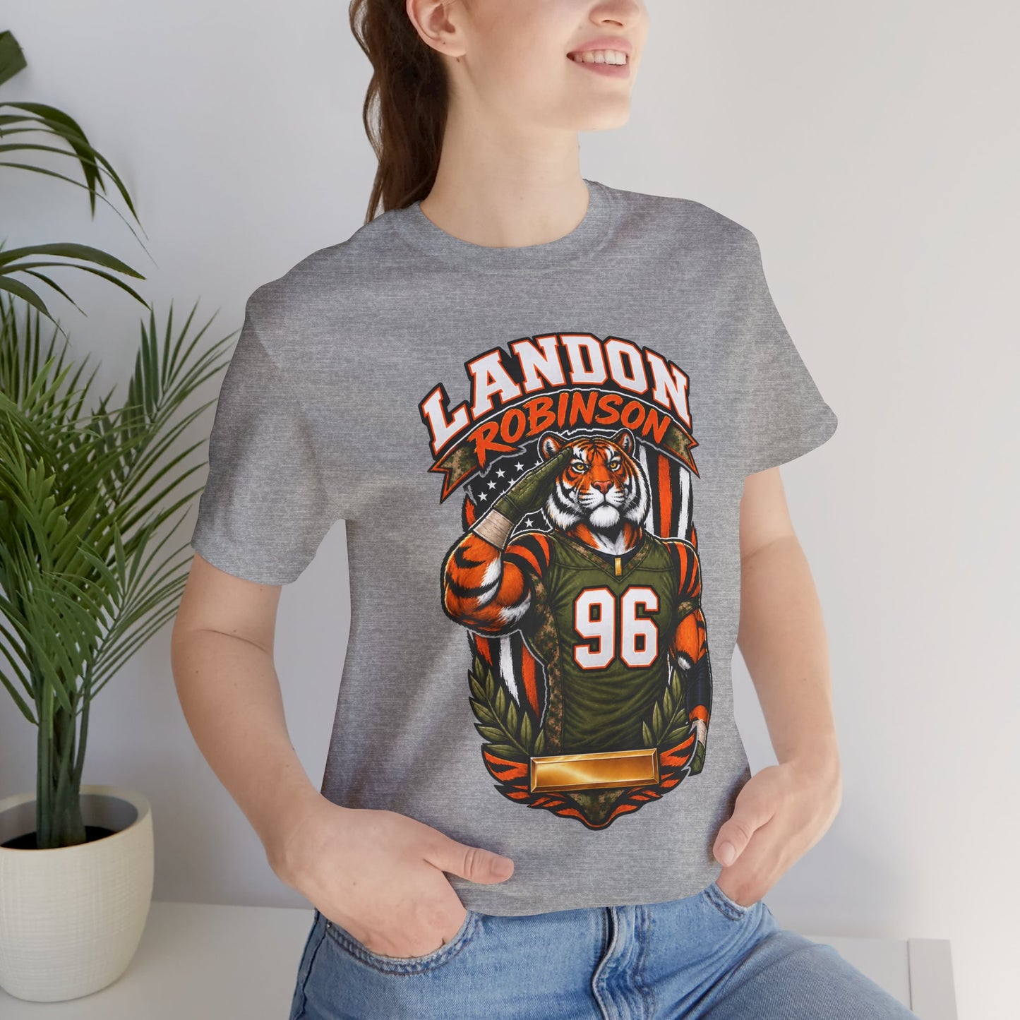 🐅🫡 SALUTE TO NO. 96! 🇺🇸🏈