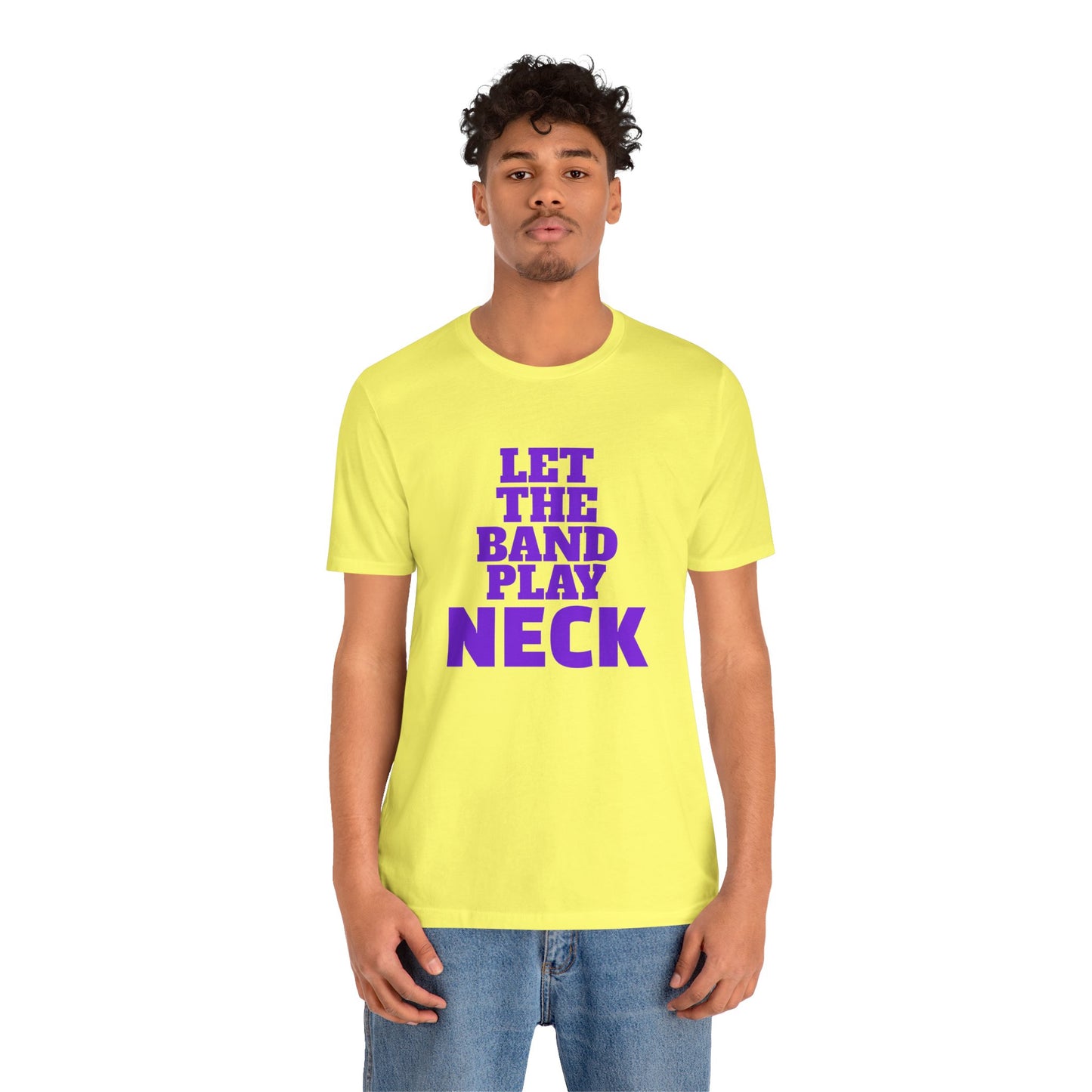 Tiger Nation Let The Band Play Neck Tee