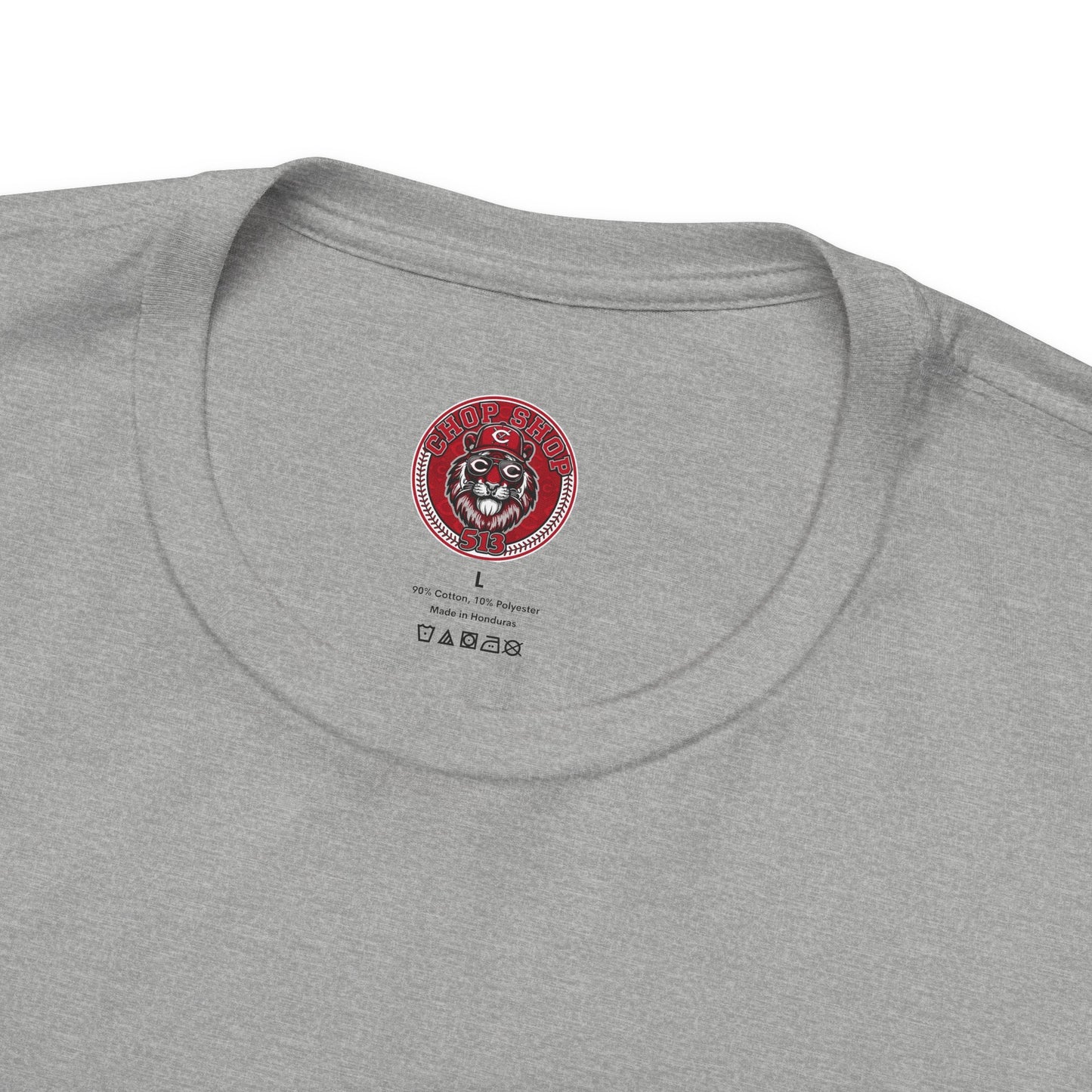 Cincinnati Reds Vintage Train "GET OFF THE TRACKS" Tee — Baseball Fan Shirt