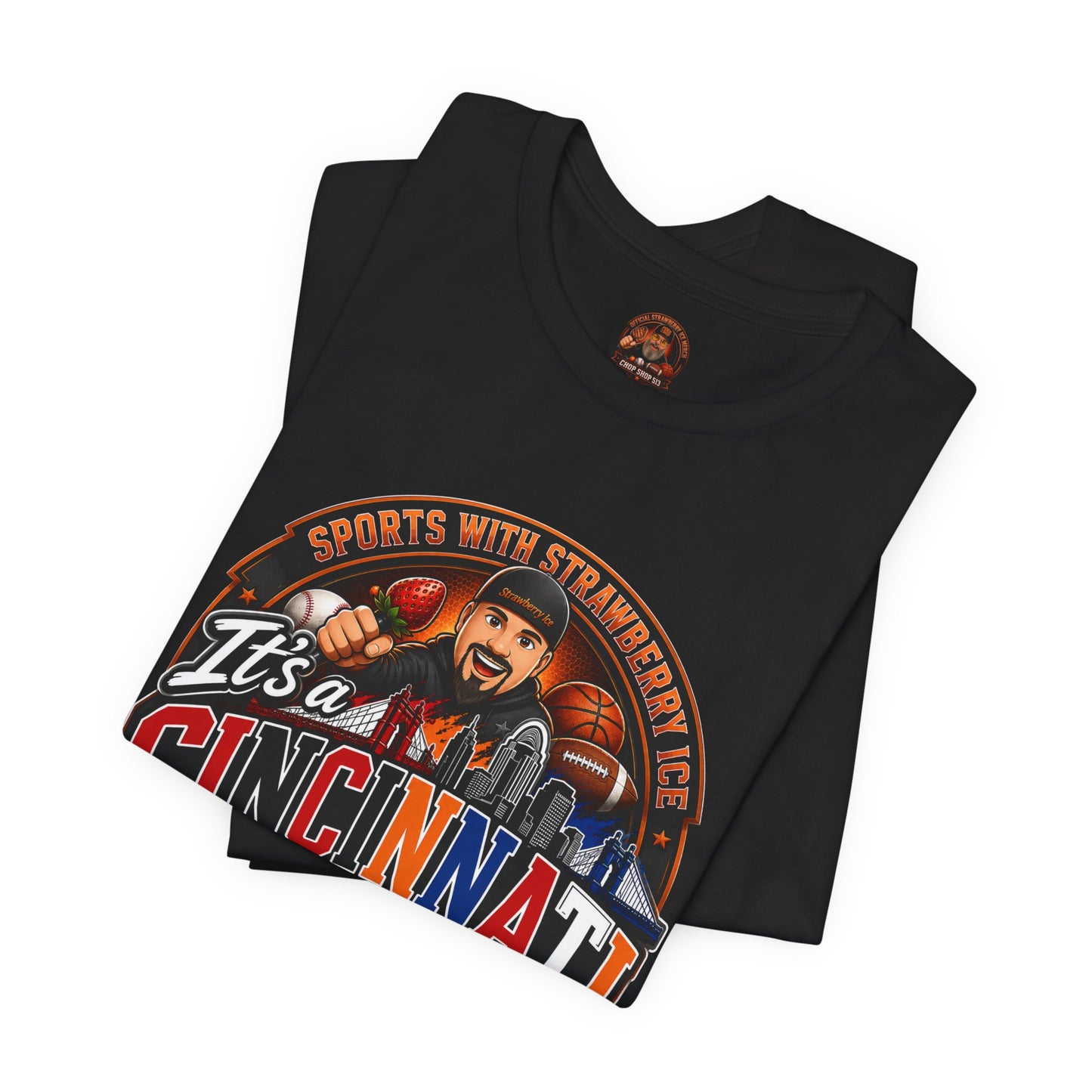 Sports with Strawberry Ice - Cincinnati Thing T‑Shirt — Cincinnati Pride Tee
