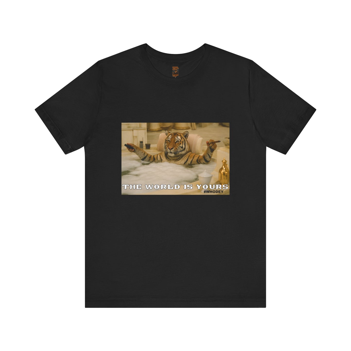 🐅 The World Is Yours – Luxury Tiger Graphic Tee