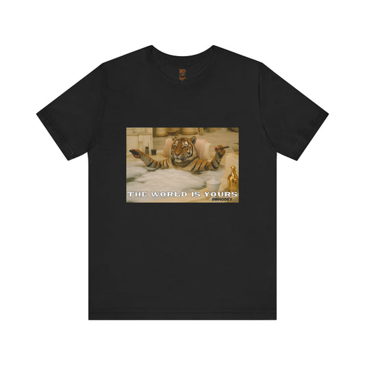 🐅 The World Is Yours – Luxury Tiger Graphic Tee