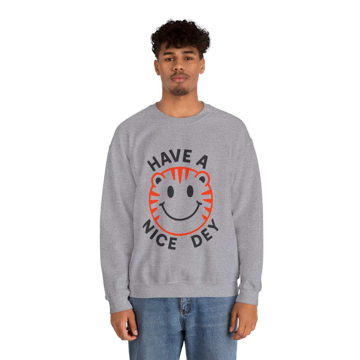 Have a Nice Dey Sweatshirt - Cincinnati Bengals Fan Gear for Summer