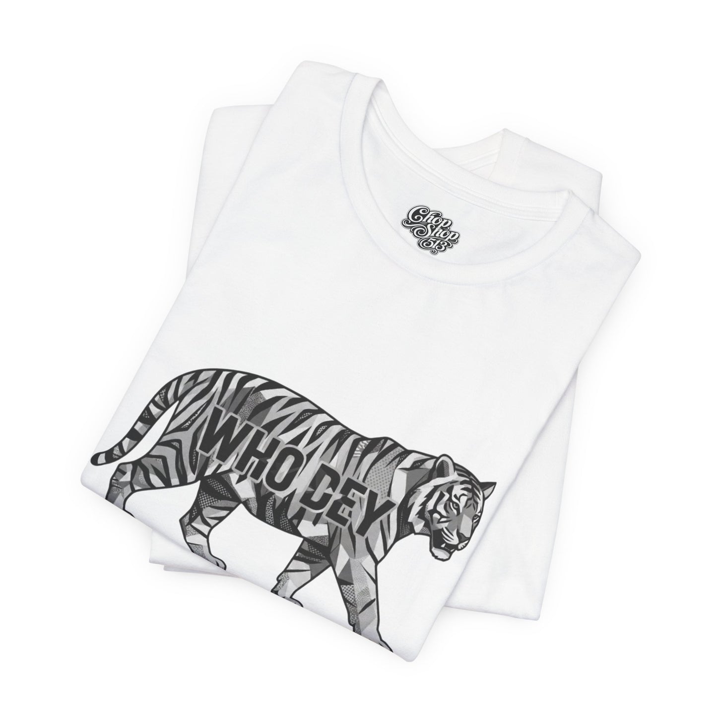 Tiger Graphic Tee — "Who Dey" Cincinnati Pride Shirt