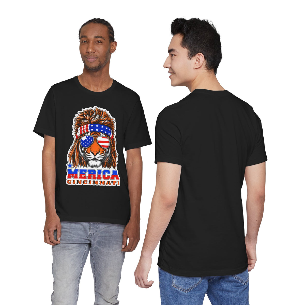 Freedom Mullet Tiger T-Shirt