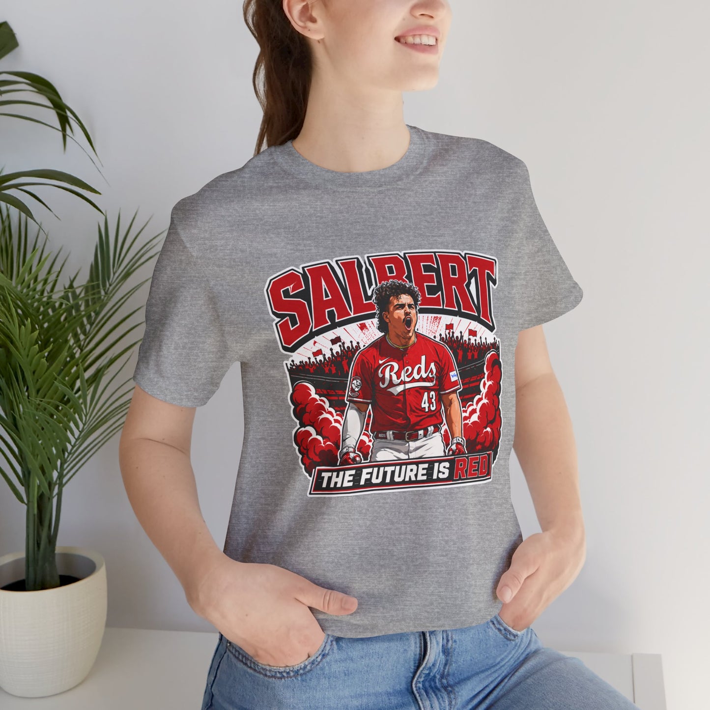 Sal Stewart "The Future Is Red" Graphic T-Shirt