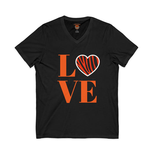 Love Bengals V-Neck Tee