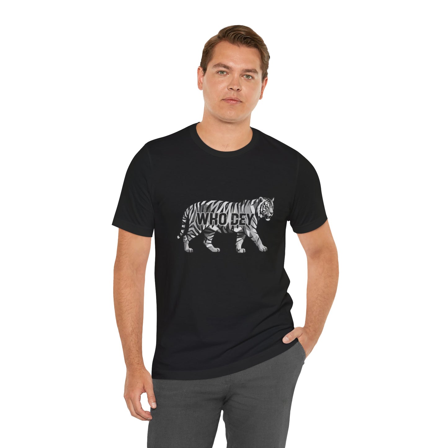Tiger Graphic Tee — "Who Dey" Cincinnati Pride Shirt