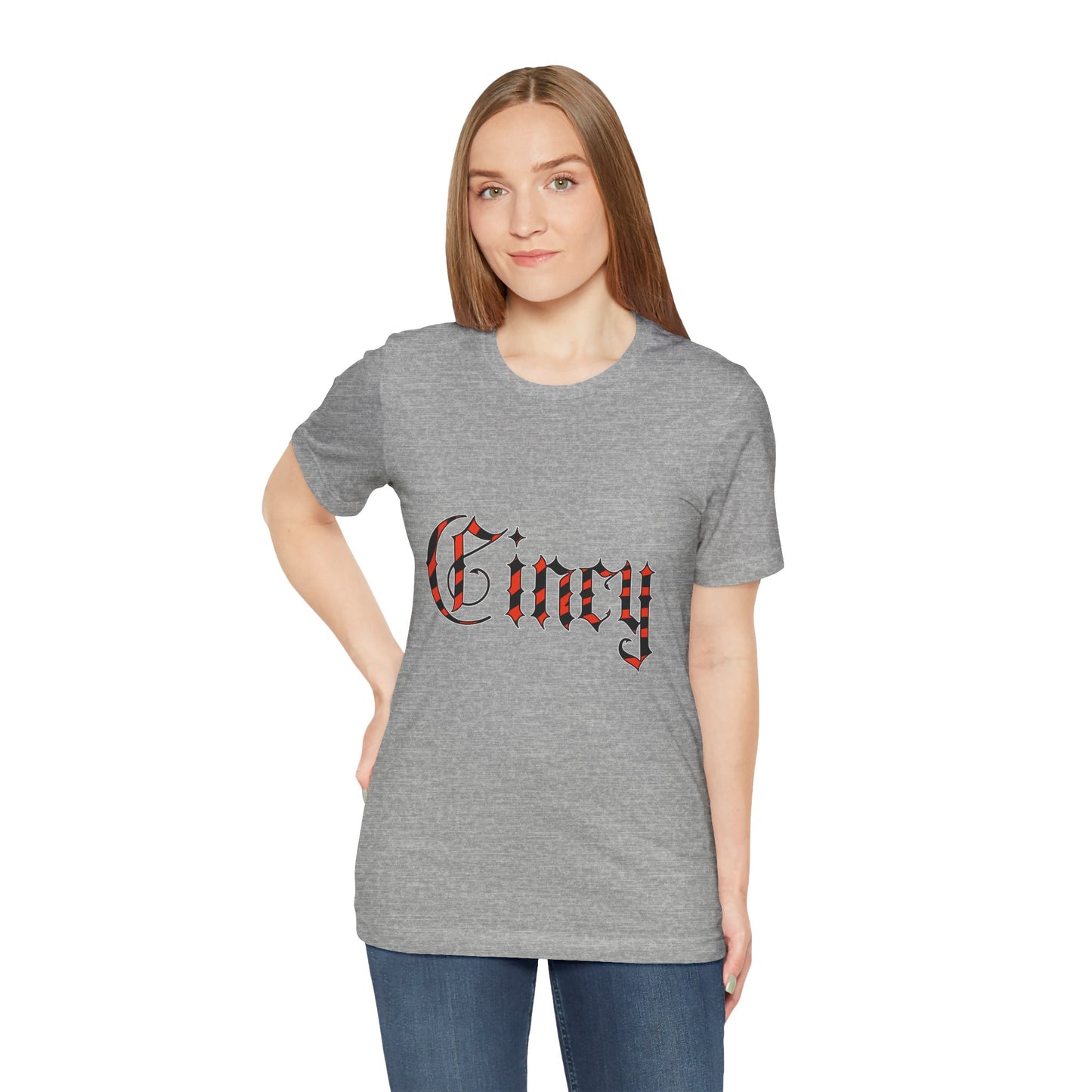 Cincy Unisex Jersey Short Sleeve Tee