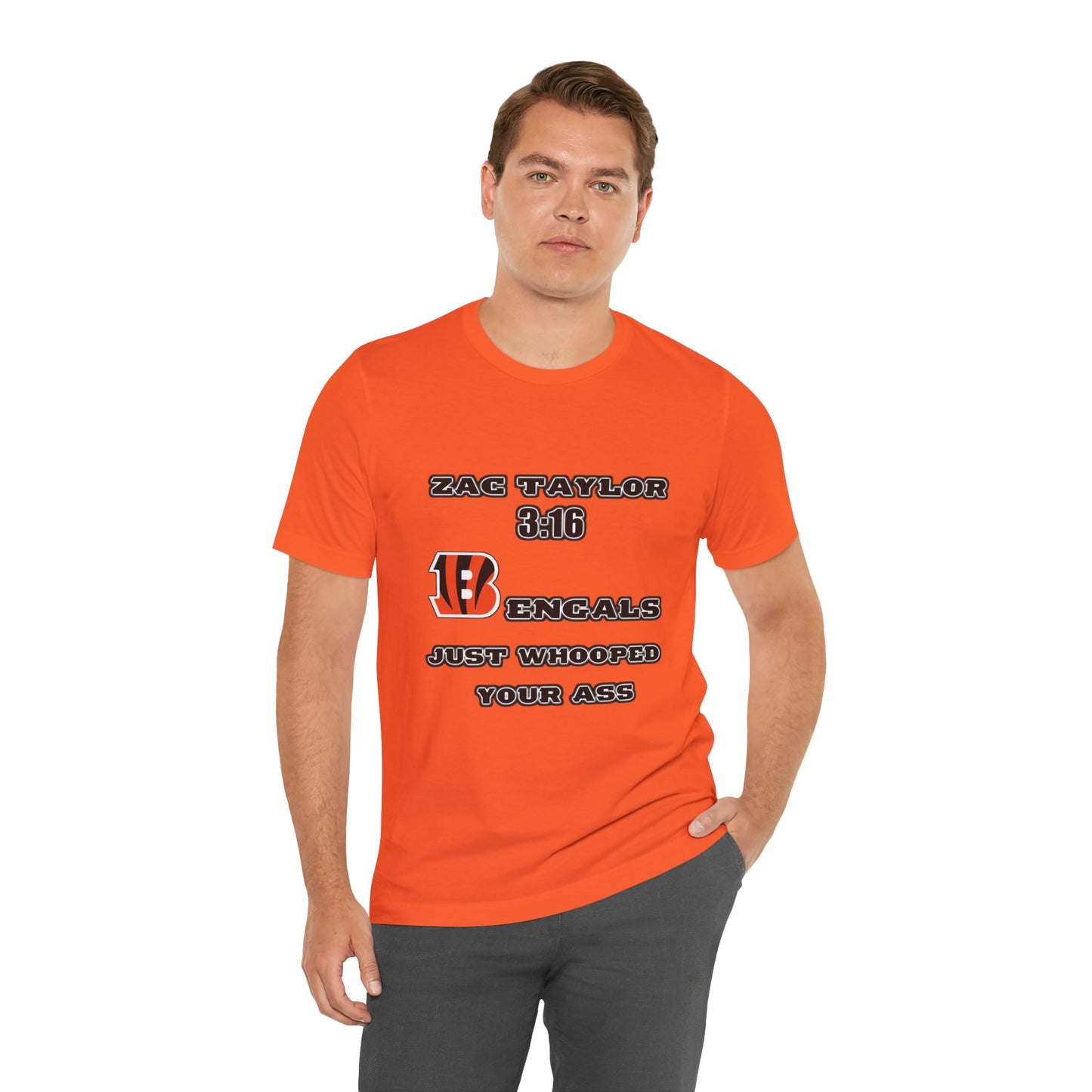 Zac 3:16 Unisex Jersey Short Sleeve Tee
