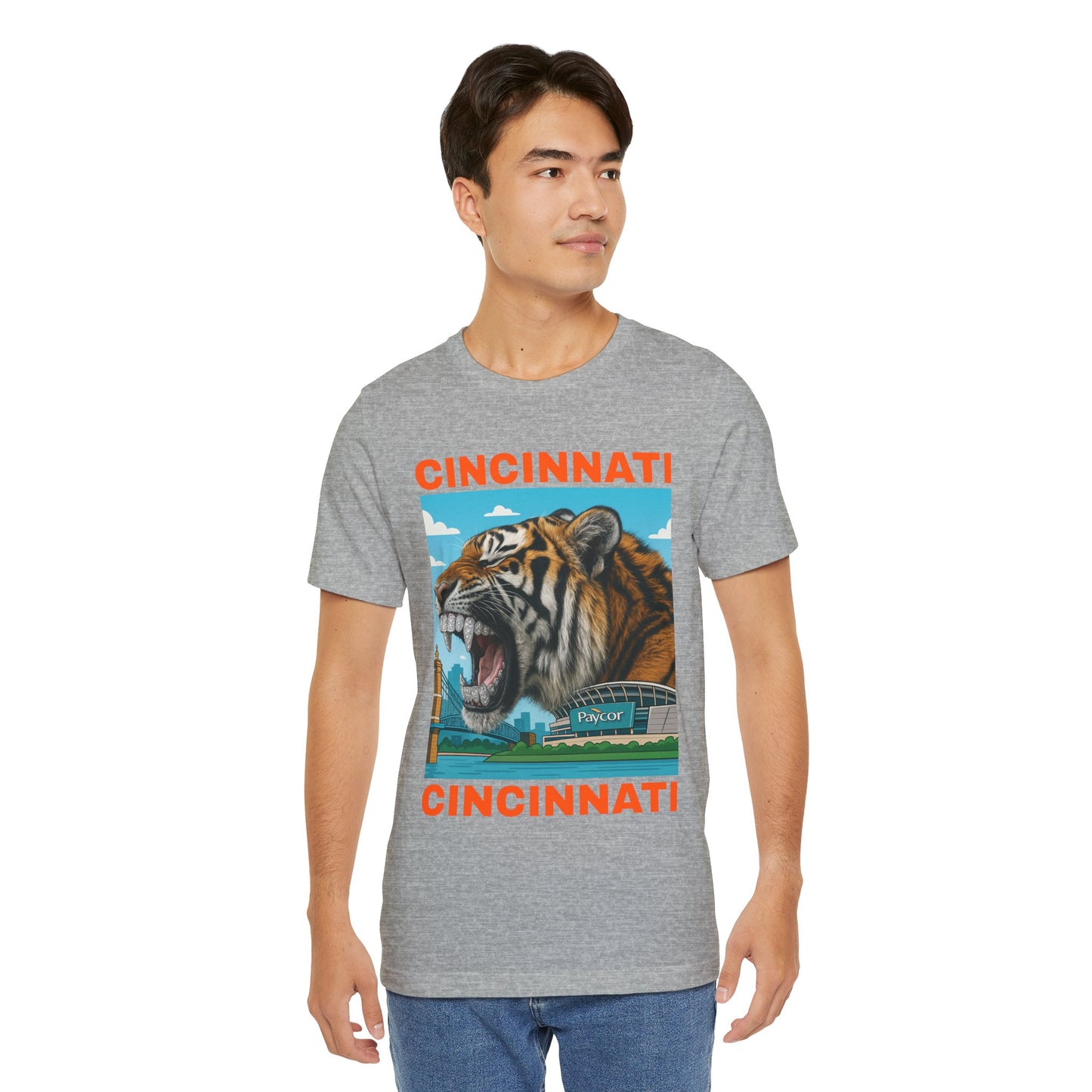 🔥💎🐅 Iced Out Roar – Queen City Tiger Tee