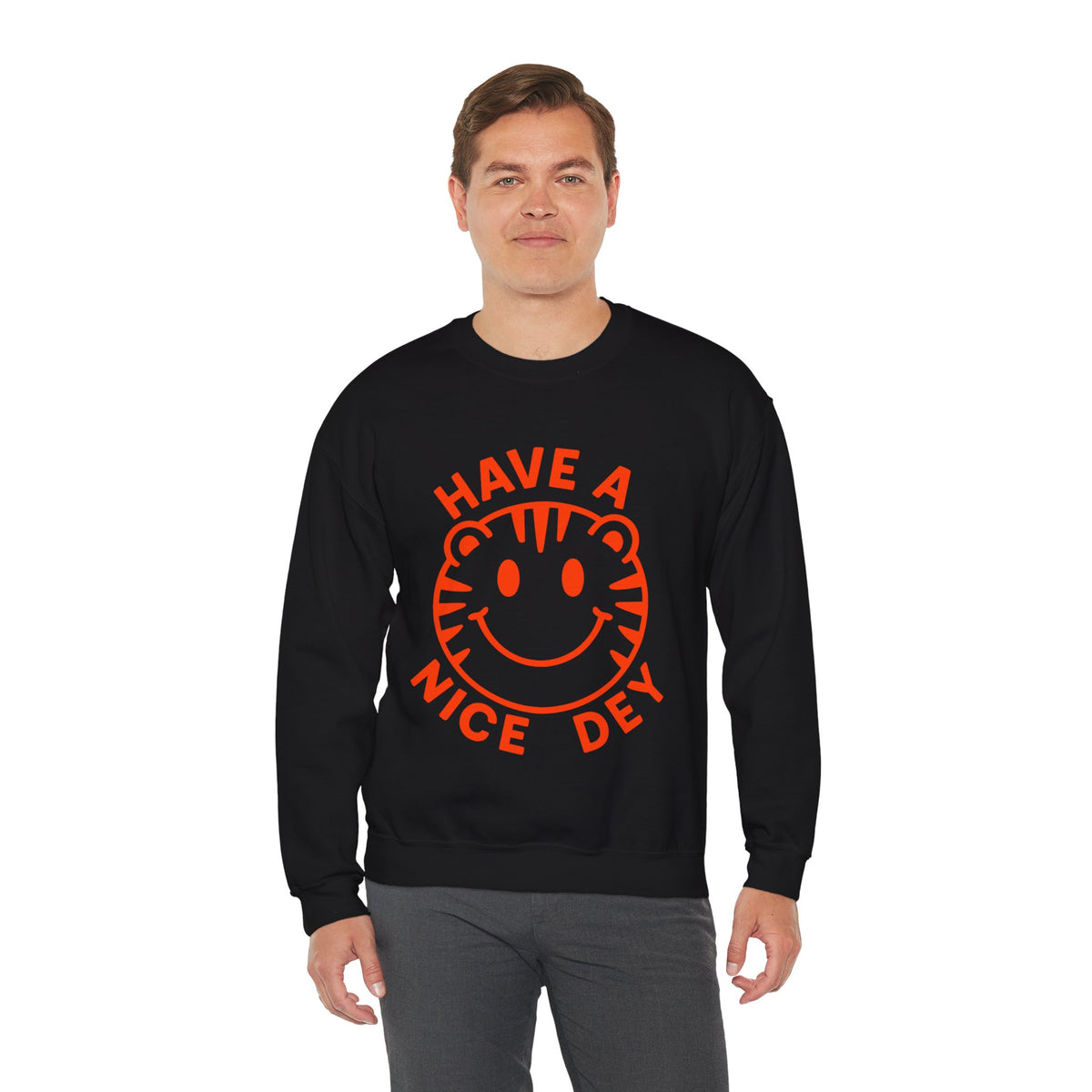 Have a Nice Dey Sweatshirt - Cincinnati Bengals Fan Gear for Summer