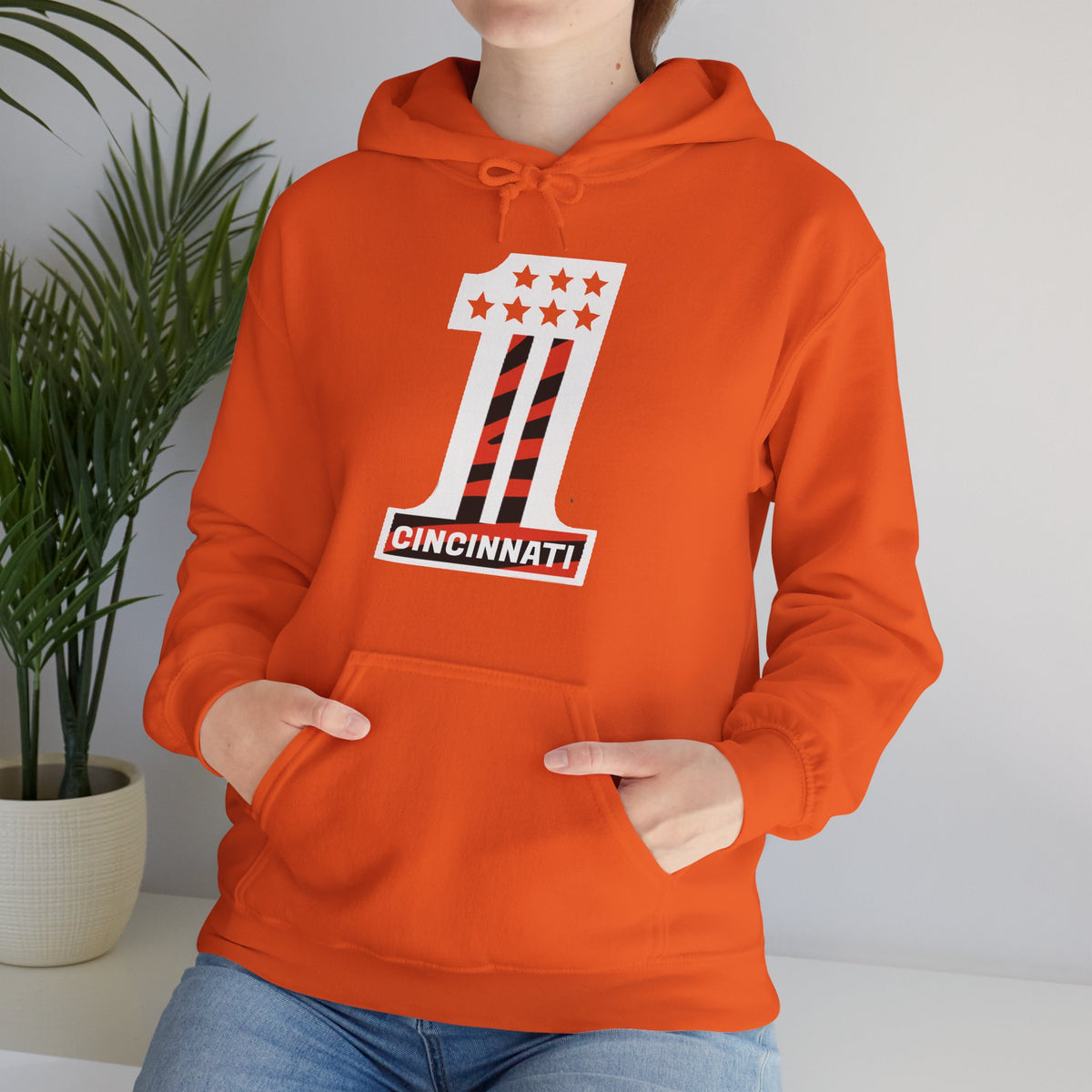 Cincinnati 1 Unisex Heavy Blend™ Hooded Sweatshirt
