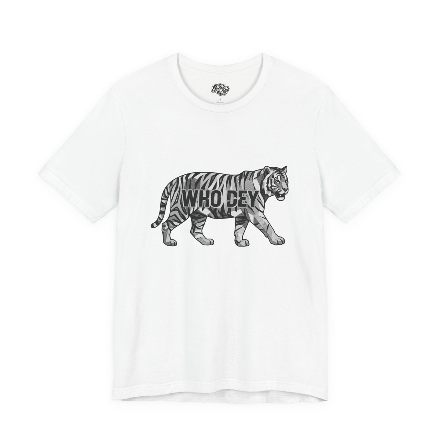 Tiger Graphic Tee — "Who Dey" Cincinnati Pride Shirt
