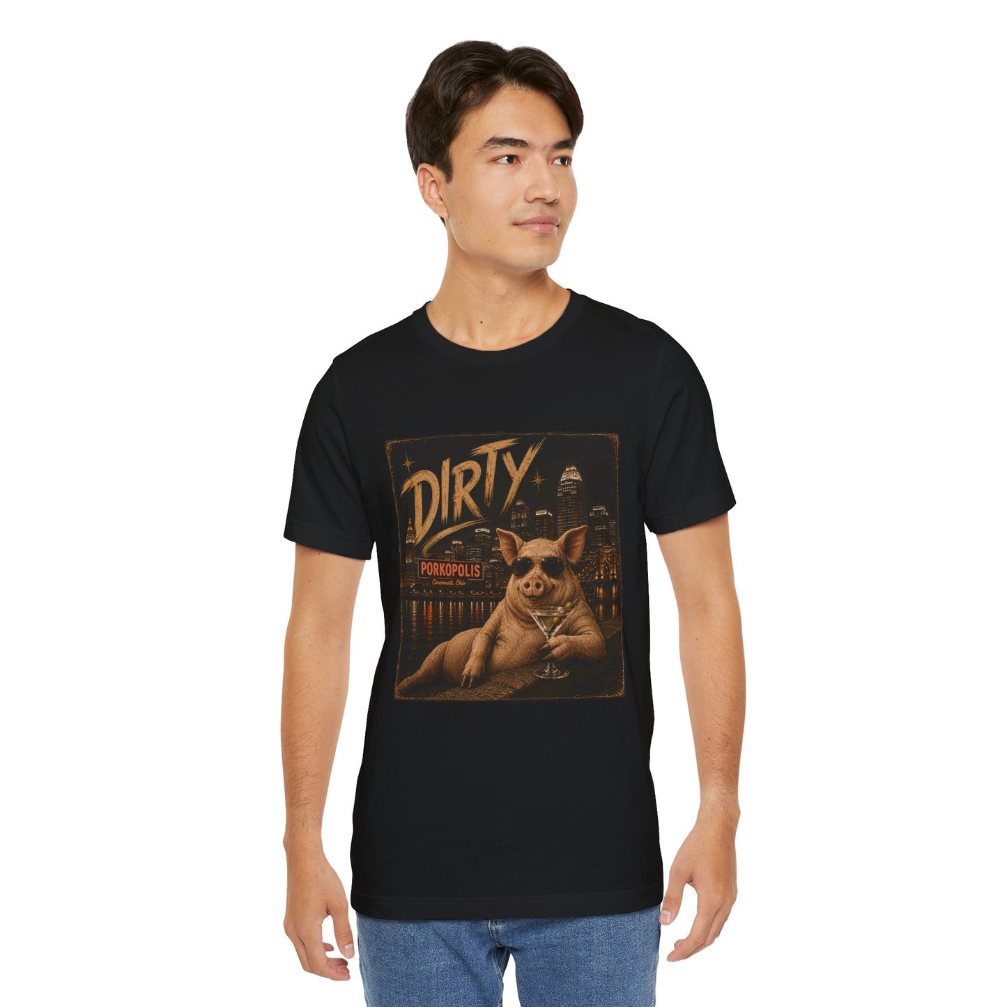 DIRTY Porkopolis Martini T-Shirt 🍸🐷