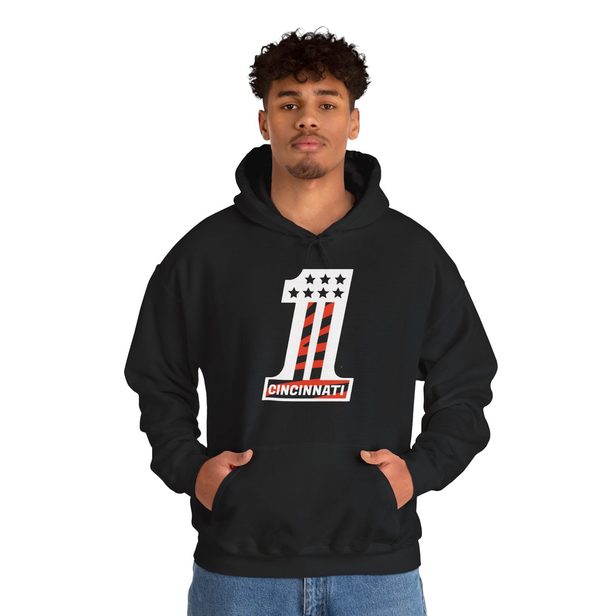 Cincinnati 1 Unisex Heavy Blend™ Hooded Sweatshirt