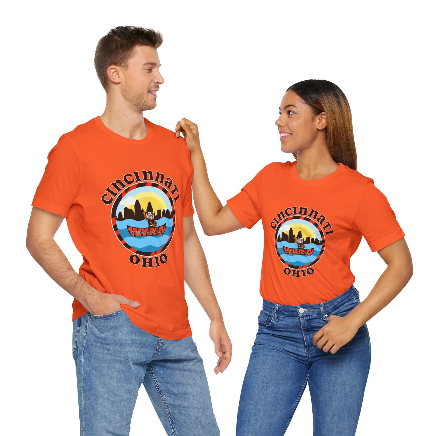 Welcome to Cincinnati Unisex Jersey Short Sleeve Tee