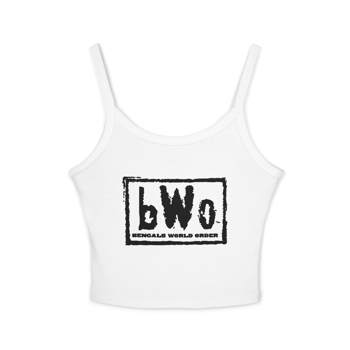bWo Graphic Women's Spaghetti Strap Tank Top