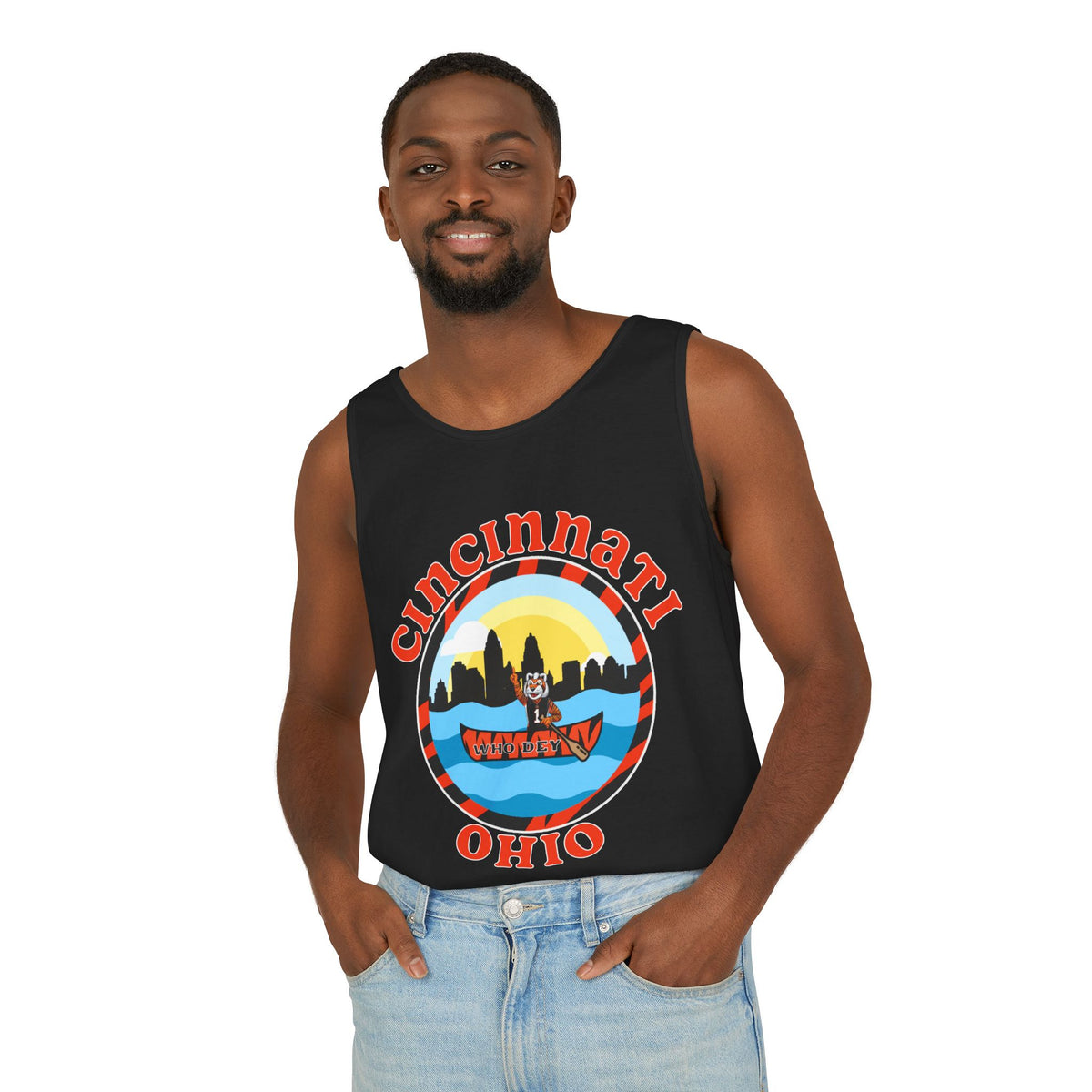 Cincinnati, Ohio – Queen City Sunset Tee