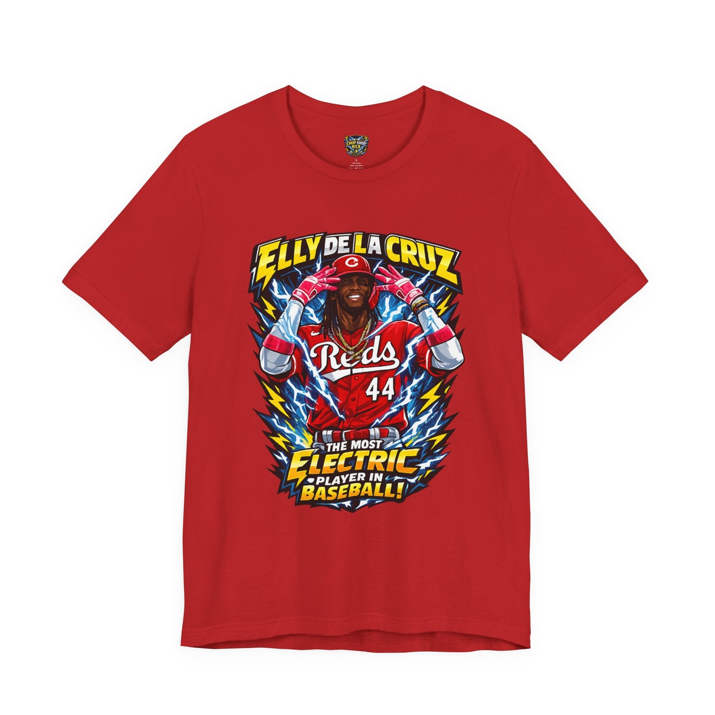 Elly De La Cruz 'The Most Electric Player in Baseball' Reds Baseball Tee