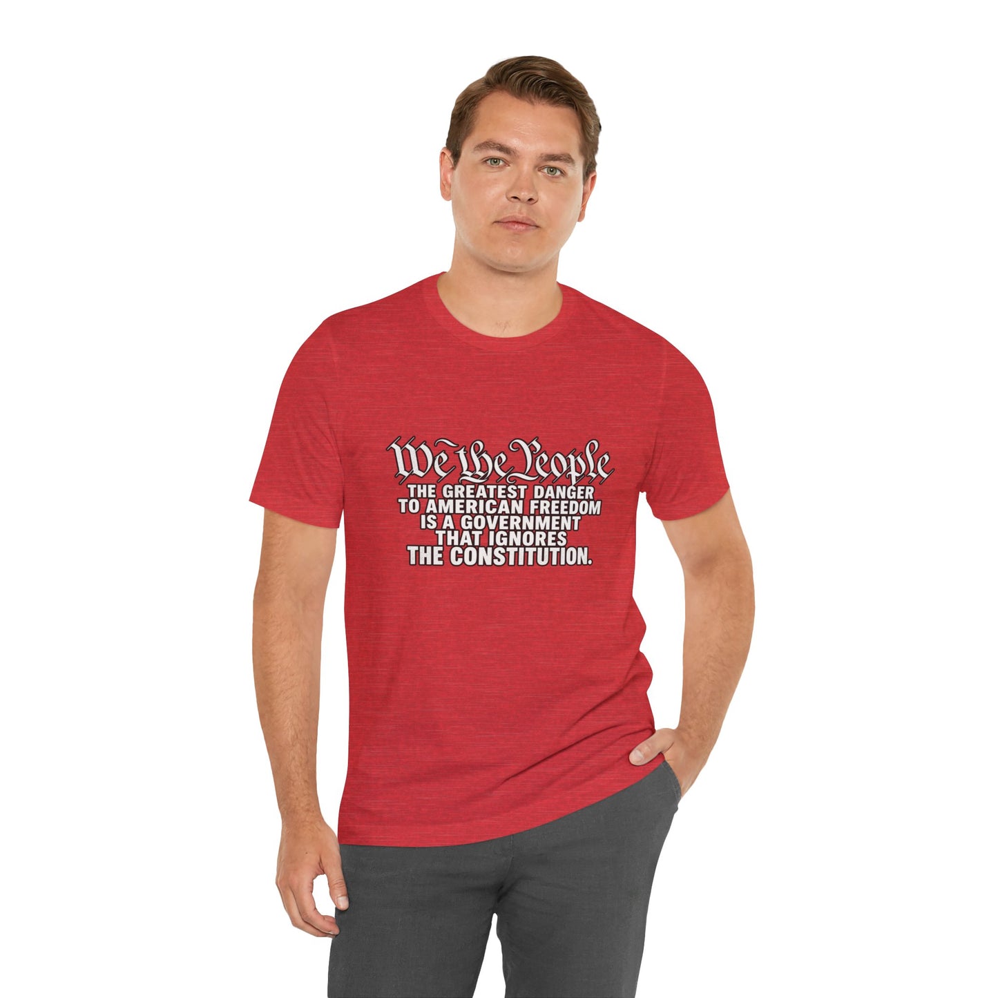 We The People Constitution T-Shirt – American Freedom Patriotic Tee – Constitutional Rights Shirt – USA Patriot Gift