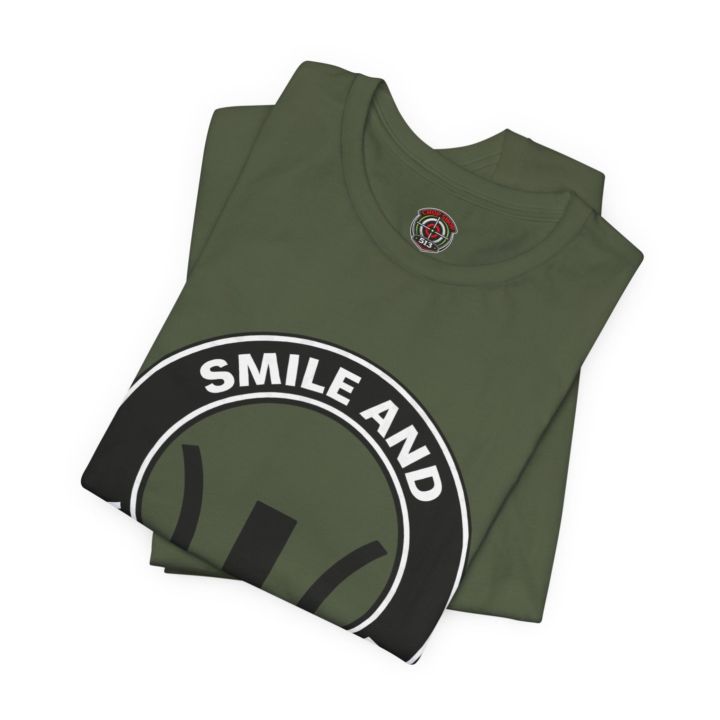 AR-Smile and Wait for Flash T-Shirt — Photography Humor Tee