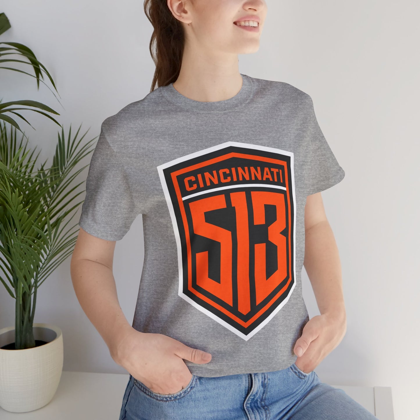 Cincinnati 513 Shield -Cincinnati FootBall Edition